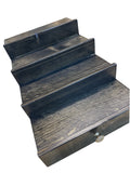 Smoked Cocktail Bottle Display Bar Shelf