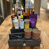 Smoked Cocktail Bottle Display Bar Shelf