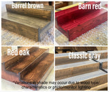Smoked Cocktail Bottle Display Bar Shelf