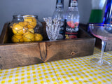 Rustic Bar Storage Crate