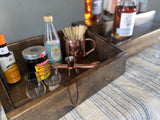 Rustic Bar Storage Crate