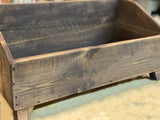 Large Footed Book Bin