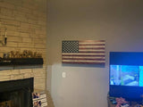 American Flag Concealed Liquor Cabinet