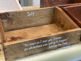 Rustic Book Box