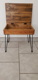 Wood Cake Stand Memory Box / Storage Table