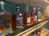 Reclaimed Wood Open Liquor Cabinet