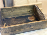 Reclaimed Wood Kitchen Counter / Coffee Bar Box