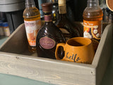Reclaimed Wood Kitchen Counter / Coffee Bar Box