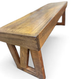 Foldable Reclaimed Wood Bench