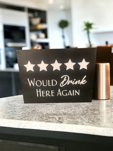 Funny Wood Bar Signs | Home Bar Decor | Wine Gift | Whiskey Gift