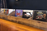 Multiple Bay Record Storage and Display Crate