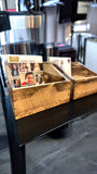 Reclaimed Wood Vinyl Record Storage Box