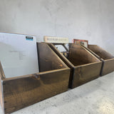 Reclaimed Wood Vinyl Record Storage Box