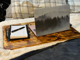 24” x 16” Reclaimed Wood Lap Desk & Laptop Tray – Rustic Sofa Tray