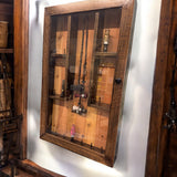Large Duck & Goose Call Display Case | Handcrafted Reclaimed Wood Hunting Gift