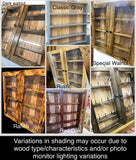 Large Duck & Goose Call Display Case | Handcrafted Reclaimed Wood Hunting Gift