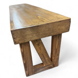 Foldable Reclaimed Wood Bench