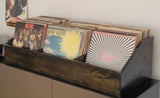 Multiple Bay Record Storage and Display Crate