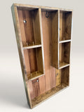 Large Duck & Goose Call Display Case | Handcrafted Reclaimed Wood Hunting Gift