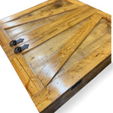 Handcrafted Reclaimed Wood Dartboard Cabinet – 27.5” x 27.5”