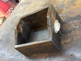 Reclaimed Wood 7” Vinyl Record Mini Storage Box