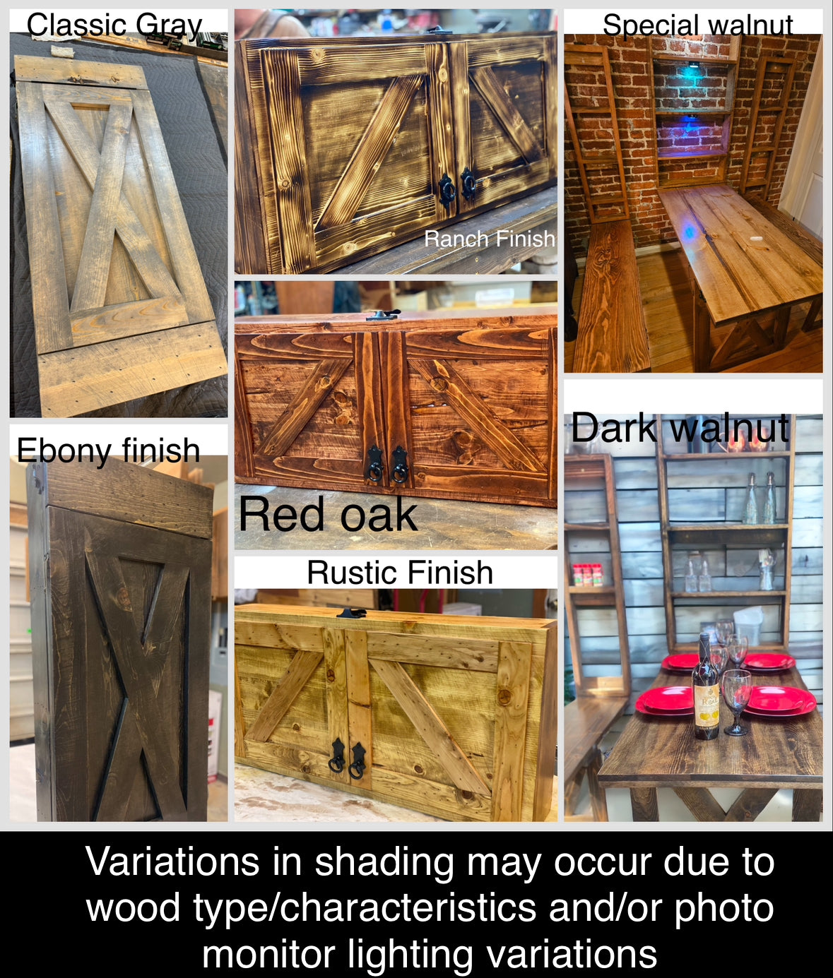 Rustic Murphy Dining Table / Murphy Benches – Rustic Ranch Creations