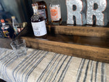 Rustic Wood Step Shelves / Tiered Display Shelves