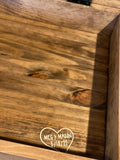 Wood Cake Stand Memory Box / Storage Table