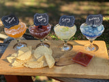 Mini Margarita Flight Tray & Snack Board