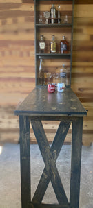 Reclaimed Wood Murphy Bar Table- Large